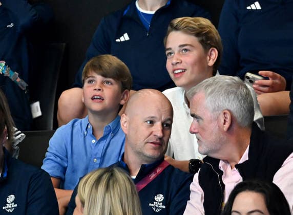 The Prince and Princess of Wales, Duke and Duchess of Rothesay, attend the Commonwealth Games in Glasgow 01 08 2026, Glasgow, UK. The Prince and Princess of Wales, Duke and Duchess of Rothesay, joined by their children Prince George, Princess Charlotte and Prince Louis attend the Commonwealth Games in Glasgow, Saturday 1st August 2026 to watch some of the sports fixtures taking place that day., Credit:Wattie Cheung Kensington Palace B66 Avalon UK, UK, Glasgow  Copyright: xWattiexCheungx xKensingtonxPalacex xB66x xAvalonx 1120183311