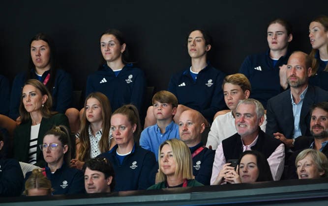 The Prince and Princess of Wales, Duke and Duchess of Rothesay, attend the Commonwealth Games in Glasgow 01 08 2026, Glasgow, UK. The Prince and Princess of Wales, Duke and Duchess of Rothesay, with their children Prince George, Princess Charlotte and Prince Louis attend the Commonwealth Games in Glasgow, Saturday 1st August 2026 to watch some of the sporting fixtures taking place., Credit:Wattie Cheung Kensington Palace B66 Avalon UK, UK, Glasgow  Copyright: xWattiexCheungx xKensingtonxPalacex xB66x xAvalonx 1120183337