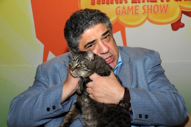June 22, 2008, New York City, New York, USA: FILE PHOTO** Actor Vincent Pastore died today at the age of 80...New York, NY-6 21 08--New Yorkers (and Their Cats) Auditioned To Be on Ã¢â‚¬oeThe Meow Mix Game ShowÃ¢â‚¬Â?Ã¢â‚¬?the WorldÃ¢â‚¬â ¢s First Game Show to Test How Well People Can Think Like Their Cat. The producers of The Meow Mix Game Show were in town for two days looking for the purrfect cat-testants to appear on the worldÃ¢â‚¬â ¢s first game show to test how well people can think like their cat. The 30-minute program, in which cats and their humans will compete as a team, will air on Game Show Network (GSN) on November 15, 2008. ..The audition process included a quiz (for people) on general feline knowledge, as well as a Holly  - ZUMAr334 20080622_znp_r334_002 Copyright: xDebraxL.xRothenbergx