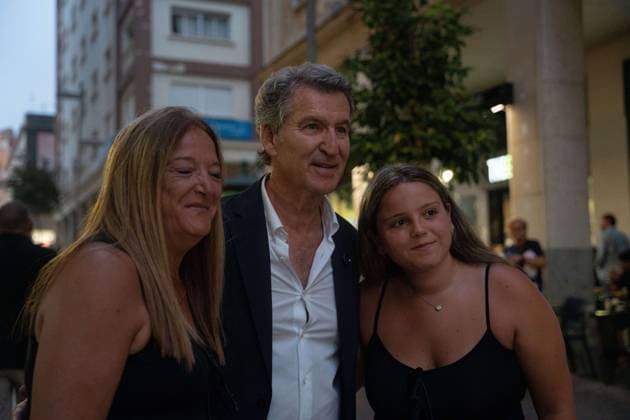 August 1, 2026, Ceuta, Spain: CEUTA, Spain Ã¢â‚¬ August 1, 2026: Popular Party leader and opposition leader Alberto NoÂºoÂ±ez FeijoÂ³o visits Ceuta following a migrant crisis in which tens of thousands of people entered the city. The visit comes amid ongoing political debate over migration and border management. Ceuta Spain - ZUMAq101 20260801_zna_q101_221 Copyright: xMarioxMoroÂ³Nx