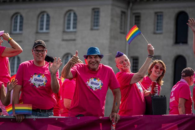 August 1, 2026, Amsterdam, North Holland, Netherlands: August 1, 2026, Amsterdam, the Netherlands. Hundreds of thousands of spectators joined the 30th edition of the Pride Canal Parade, the highlight of WorldPride Amsterdam 2026. This yearÃ¢â‚¬â ¢s parade also included the WorldPride Stadium grandstand, with seating for approximately 10,000 people to watch as floats pass. Amsterdam Netherlands - ZUMAp202 20260801_zip_p202_019 Copyright: xJamesxPetermeierx