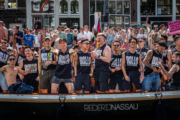August 1, 2026, Amsterdam, North Holland, Netherlands: August 1, 2026, Amsterdam, the Netherlands. Hundreds of thousands of spectators joined the 30th edition of the Pride Canal Parade, the highlight of WorldPride Amsterdam 2026. This yearÃ¢â‚¬â ¢s parade also included the WorldPride Stadium grandstand, with seating for approximately 10,000 people to watch as floats pass. Amsterdam Netherlands - ZUMAp202 20260801_zip_p202_023 Copyright: xJamesxPetermeierx