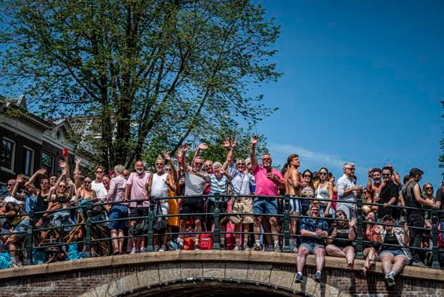 August 1, 2026, Amsterdam, North Holland, Netherlands: August 1, 2026, Amsterdam, the Netherlands. Hundreds of thousands of spectators joined the 30th edition of the Pride Canal Parade, the highlight of WorldPride Amsterdam 2026. This yearÃ¢â‚¬â ¢s parade also included the WorldPride Stadium grandstand, with seating for approximately 10,000 people to watch as floats pass. Amsterdam Netherlands - ZUMAp202 20260801_zip_p202_029 Copyright: xJamesxPetermeierx