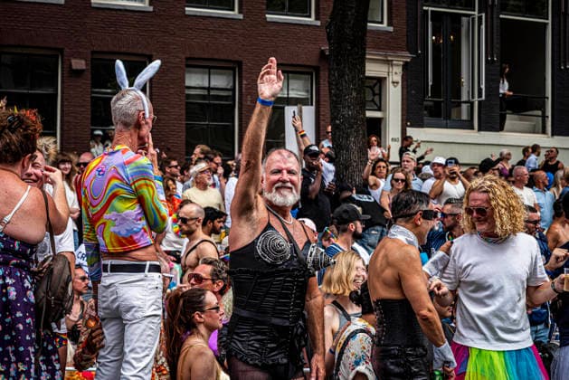 August 1, 2026, Amsterdam, North Holland, Netherlands: August 1, 2026, Amsterdam, the Netherlands. Hundreds of thousands of spectators joined the 30th edition of the Pride Canal Parade, the highlight of WorldPride Amsterdam 2026. This yearÃ¢â‚¬â ¢s parade also included the WorldPride Stadium grandstand, with seating for approximately 10,000 people to watch as floats pass. Amsterdam Netherlands - ZUMAp202 20260801_zip_p202_062 Copyright: xJamesxPetermeierx