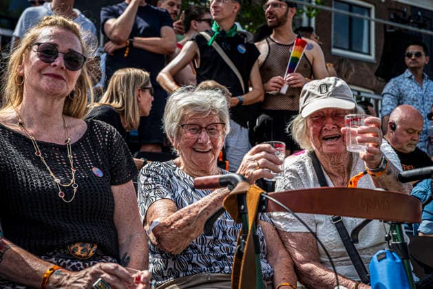 August 1, 2026, Amsterdam, North Holland, Netherlands: Floats pass through WorldPride Stadium during Amsterdam Pride s Canal Parade on August 1, 2026, in Amsterdam, the Netherlands. Hundreds of thousands of spectators joined the 30th edition of the Pride Canal Parade, the highlight of WorldPride Amsterdam 2026. This yearÃ¢â‚¬â ¢s parade also included the WorldPride Stadium grandstand, with seating for approximately 10,000 people to watch as floats pass. Amsterdam Netherlands - ZUMAp202 20260801_zip_p202_086 Copyright: xJamesxPetermeierx