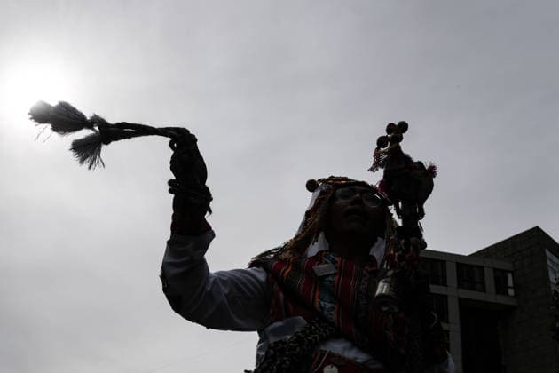 Thousands dance at Gran Poder, one of South America s largest folk festivals LA PAZ, BOLIVIA - AUGUST 1: A dancer from the Cullaguada participates in the entrance of the Gran Poder in La Paz, Bolivia, on August 01, 2026. The Senor Jesús del Gran Poder Procession in La Paz, Bolivia, is a massive celebration of faith and folklore that was declared Intangible Cultural Heritage of Humanity by UNESCO in 2019. The event brings together more than 70 dance troupes and tens of thousands of dancers and musicians. Jorge Mateo Romay Salinas Anadolu La paz Bolivia. Editorial use only. Please get in touch for any other usage.  Copyright: x2026xAnadoluxJorgexMateoxRomayxSalinasx
