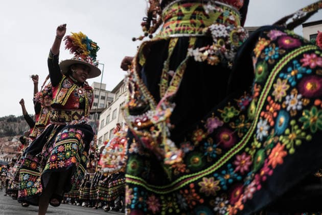 Thousands dance at Gran Poder, one of South America s largest folk festivals LA PAZ, BOLIVIA - AUGUST 1: Dancers from the Tinku participates in the entrance of the Gran Poder in La Paz, Bolivia, on August 01, 2026. The Senor Jesús del Gran Poder Procession in La Paz, Bolivia, is a massive celebration of faith and folklore that was declared Intangible Cultural Heritage of Humanity by UNESCO in 2019. The event brings together more than 70 dance troupes and tens of thousands of dancers and musicians. Jorge Mateo Romay Salinas Anadolu La paz Bolivia. Editorial use only. Please get in touch for any other usage.  Copyright: x2026xAnadoluxJorgexMateoxRomayxSalinasx