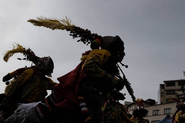 Thousands dance at Gran Poder, one of South America s largest folk festivals LA PAZ, BOLIVIA - AUGUST 1: Dancers from the Tinku dance participate in the entrance of the Gran Poder in La Paz, Bolivia, on August 01, 2026. The Senor Jesús del Gran Poder Procession in La Paz, Bolivia, is a massive celebration of faith and folklore that was declared Intangible Cultural Heritage of Humanity by UNESCO in 2019. The event brings together more than 70 dance troupes and tens of thousands of dancers and musicians. Jorge Mateo Romay Salinas Anadolu La paz Bolivia. Editorial use only. Please get in touch for any other usage.  Copyright: x2026xAnadoluxJorgexMateoxRomayxSalinasx