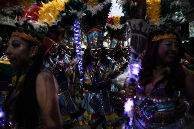 Thousands dance at Gran Poder, one of South America s largest folk festivals LA PAZ, BOLIVIA - AUGUST 1: A dancer from the Tobas participates in the entrance of the Gran Poder in La Paz, Bolivia, on August 01, 2026. The Senor Jesús del Gran Poder Procession in La Paz, Bolivia, is a massive celebration of faith and folklore that was declared Intangible Cultural Heritage of Humanity by UNESCO in 2019. The event brings together more than 70 dance troupes and tens of thousands of dancers and musicians. Jorge Mateo Romay Salinas Anadolu La paz Bolivia. Editorial use only. Please get in touch for any other usage.  Copyright: x2026xAnadoluxJorgexMateoxRomayxSalinasx