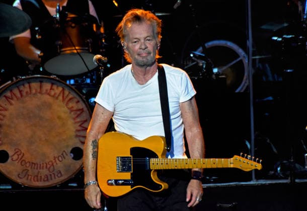August 1, 2026, Atlanta, Georgia, USA: John Mellencamp, Dancing Words Tour The Greatest Hits, Ameris Bank Amphitheatre, Alpharetta, Georgia. August 1, 2026 Atlanta USA  - ZUMAs380 20260801_zep_s380_062 Copyright: xDerekxStormx