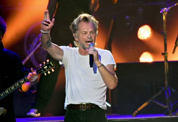 August 1, 2026, Atlanta, Georgia, USA: John Mellencamp, Dancing Words Tour The Greatest Hits, Ameris Bank Amphitheatre, Alpharetta, Georgia. August 1, 2026 Atlanta USA  - ZUMAs380 20260801_zep_s380_065 Copyright: xDerekxStormx