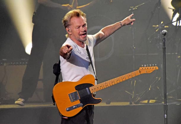 August 1, 2026, Atlanta, Georgia, USA: John Mellencamp, Dancing Words Tour The Greatest Hits, Ameris Bank Amphitheatre, Alpharetta, Georgia. August 1, 2026 Atlanta USA  - ZUMAs380 20260801_zep_s380_066 Copyright: xDerekxStormx