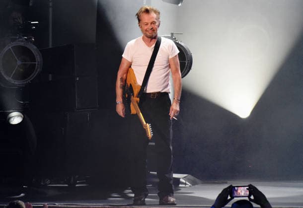 August 1, 2026, Atlanta, Georgia, USA: John Mellencamp, Dancing Words Tour The Greatest Hits, Ameris Bank Amphitheatre, Alpharetta, Georgia. August 1, 2026 Atlanta USA  - ZUMAs380 20260801_zep_s380_069 Copyright: xDerekxStormx