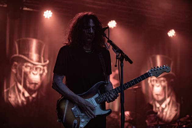 August 1, 2026, Milano, Lombardia, Italy: Guitarist Reid Lawrence LaLonde, better known as Larry LaLonde, performs live with American rock band Primus during their only Italian concert of their UK + Europe 2026 European tour, held at the Circolo Magnolia at Idroscalo. The historic alternative metal funk rock band returned to Italy after 11-years absence. Milano Italy - ZUMAs197 20260801_aaa_s197_159 Copyright: xCarloxVerganix