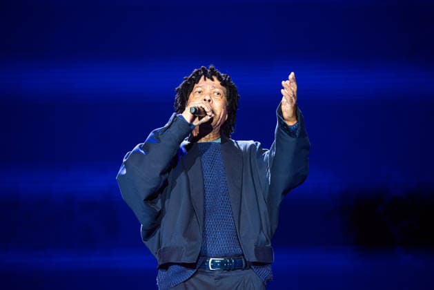 RIO DE JANEIRO, RJ - 01.08.2026: DJAVAN DJAVANEAR 50 ANOS - The "Djavanear" tour, in which the artist Djavan celebrates five decades of his career, arrives in Rio de Janeiro at the Farmasi arena this Saturday (1st) for three nights with tickets already sold out. x2992495x  CarlosxSanttos