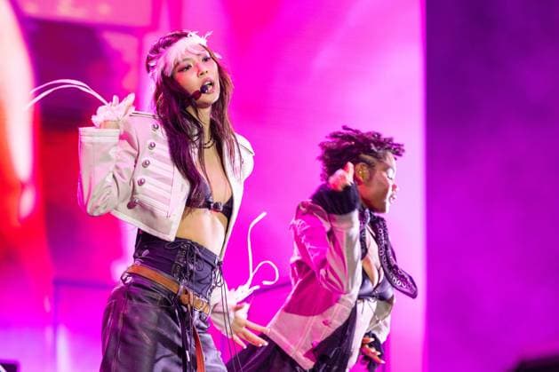 August 1, 2026, Chicago, Illinois, USA: South Korean singer JENNIE (JENNIE KIM) during the Lollapalooza Music Festival at Grant Park in Chicago, Illinois Chicago USA  - ZUMAs135 20260801_zap_s135_015 Copyright: xDanielxDeSloverx
