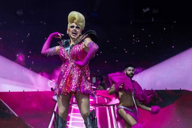 August 1, 2026, Chicago, Illinois, USA: Drag queen TRIXIE MATTEL during the Lollapalooza Music Festival at Grant Park in Chicago, Illinois Chicago USA  - ZUMAs135 20260801_zap_s135_029 Copyright: xDanielxDeSloverx