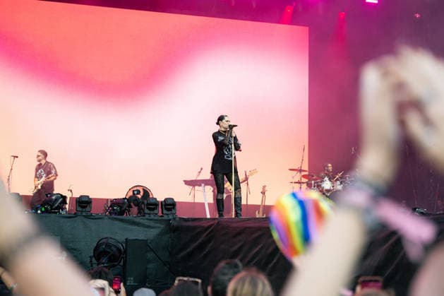 August 1, 2026, Brighton, United Kingdom: Jessica Ellen Cornish, known as Jessie J performs during the 2026 Brighton & Hove Pride parade. Brighton United Kingdom - ZUMAs197 20260801_aaa_s197_206 Copyright: xLounisxTiarx