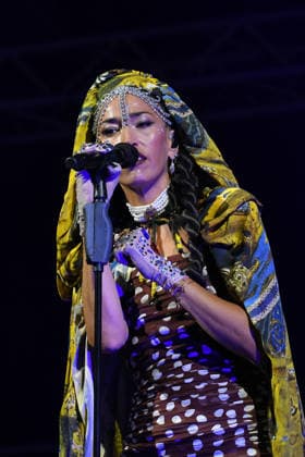 IPA87177952 - Nina Zilli performs live during the Summer Fest 2026 concert in Ladispoli on August 1, 2026, in Rome, Italy. (Photo by Roberto Bettacchi)  Copyright: xRobertoxBettacchi LiveMediax xx 87177952