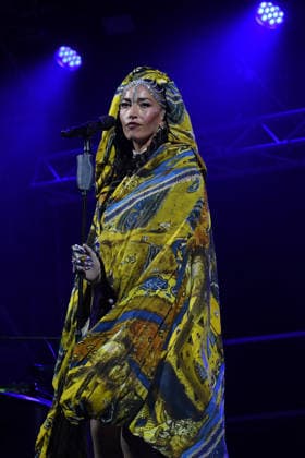 IPA87177955 - Nina Zilli performs live during the Summer Fest 2026 concert in Ladispoli on August 1, 2026, in Rome, Italy. (Photo by Roberto Bettacchi)  Copyright: xRobertoxBettacchi LiveMediax xx 87177955