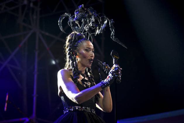 IPA87178094 - Nina Zilli performs live during the Summer Fest 2026 concert in Ladispoli on August 1, 2026, in Rome, Italy. (Photo by Roberto Bettacchi)  Copyright: xRobertoxBettacchi LiveMediax xx 87178094