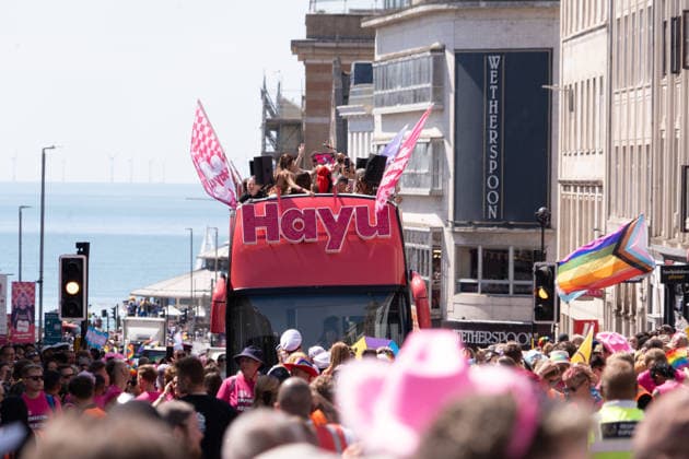 IPA87179435 - Brighton, Sussex, England. The 2026 Pride Parade  Copyright: xcristinaxmasseix xx 87179435