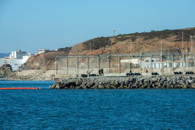 August 2, 2026, Ceuta, Madrid, Spain: Spain-Morocco border flows ease following unprecedented migrant influx; minor crossing attempts persist. Ceuta Spain  - ZUMAd308 20260802_zsp_d308_011 Copyright: xJuanxCarlosxLucasx