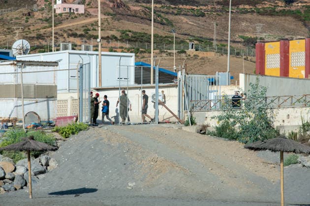 August 2, 2026, Ceuta, Madrid, Spain: Spain-Morocco border flows ease following unprecedented migrant influx; minor crossing attempts persist. Ceuta Spain  - ZUMAd308 20260802_zsp_d308_016 Copyright: xJuanxCarlosxLucasx