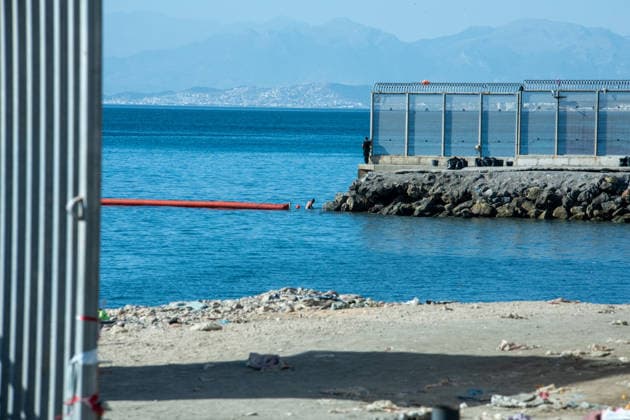 August 2, 2026, Ceuta, Madrid, Spain: Spain-Morocco border flows ease following unprecedented migrant influx; minor crossing attempts persist. Ceuta Spain - ZUMAd308 20260802_zsp_d308_042 Copyright: xJuanxCarlosxLucasx