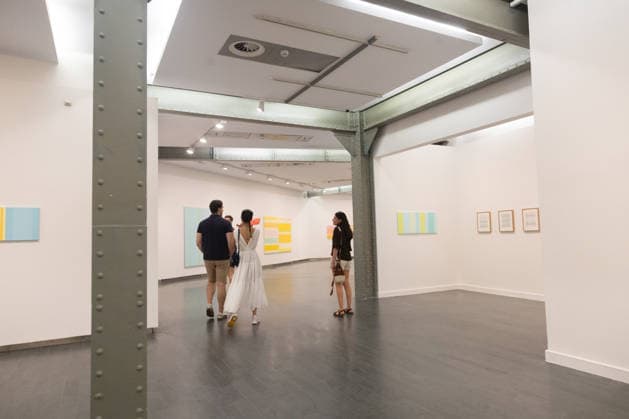 Exhibition: The Slowness of Light: María Lara, Madrid. Several people visit the exhibition The Slowness of Light: María Lara at CentroCentro on August 2, 2026, in Madrid, Spain. Artist María Lara Loja, born in Granada in 1940, brings together nearly 40 works in this exhibition—including paintings and drawings—that span her career over the last twenty-five years. AUGUST 2, 2026, Madrid, Spain  Copyright: xRicardoxRubiox 7699108