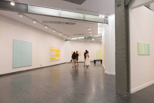 Exhibition: The Slowness of Light: María Lara, Madrid. Several people visit the exhibition The Slowness of Light: María Lara at CentroCentro on August 2, 2026, in Madrid, Spain. Artist María Lara Loja, born in Granada in 1940, brings together nearly 40 works in this exhibition—including paintings and drawings—that span her career over the last twenty-five years. AUGUST 2, 2026, Madrid, Spain  Copyright: xRicardoxRubiox 7699109
