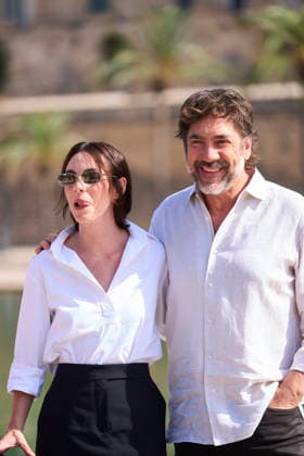 Atlantida Mallorca Film Festival 2026 - Photocall El ser querido Javier Bardem, Victoria Luengo attending ‘El ser querido’ Photocall during Atlantida Mallorca Film Festival 2026 at Parc de la Mar in Palma, Spain on August 2, 2026. Photo by ABACAPRESS.COM Palma Balearic Islands Spain  Copyright: xABACAx