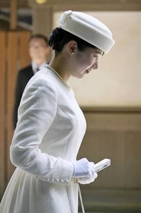Princess Aiko visits Ise Jingu shrine Japanese Princess Aiko visits Ise Jingu shrine in Ise, Mie Prefecture, central Japan, on Aug. 2, 2026. (Pool photo)  A14AA0005624815P