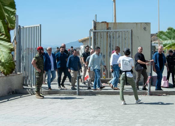 August 2, 2026, Madrid, Madrid, Spain: Santiago Abascal, leader of SpainÃ¢â‚¬â ¢s far-right Vox party, has arrived in Ceuta today alongside regional party president Juan Sergio Redondo to assess the severe border crisis on the ground. Madrid Spain - ZUMAd308 20260802_zsp_d308_067 Copyright: xJuanxCarlosxLucasx