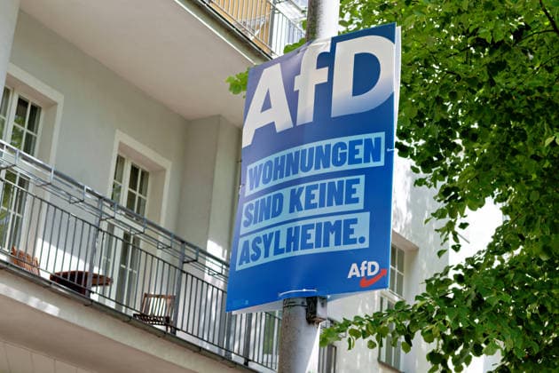 Berlin,02.08.2026,Wahlplakat der Partei AfD zur Wahl zum 20.Abgeordnetenhaus von Berlin am 20.09.2026. *** Berlin, August 2, 2026; AfD election poster for the election to the 20th Berlin House of Representatives on September 20, 2026