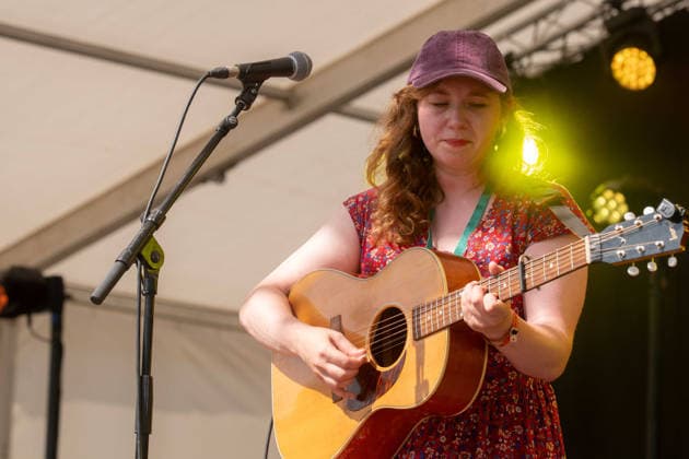 Christina Alden and Alex Patterson in concert at Cambridge Folk Festival at Cherry Hinton Hall Park in Cambridge, UK on 02 August 2026 Christina Alden performing with Christina Alden and Alex Patterson in concert at Cambridge Folk Festival at Cherry Hinton Hall Park in Cambridge, UK on 02 August 2026, Credit:Stephen Keable Avalon UK, Cambridgeshire, Cambridge, Cherry Hinton Hall Park  Copyright: xStephenxKeablex xAvalonx 1120265081