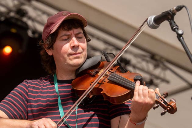 Christina Alden and Alex Patterson in concert at Cambridge Folk Festival at Cherry Hinton Hall Park in Cambridge, UK on 02 August 2026 Alex Patterson performing with Christina Alden and Alex Patterson in concert at Cambridge Folk Festival at Cherry Hinton Hall Park in Cambridge, UK on 02 August 2026, Credit:Stephen Keable Avalon UK, Cambridgeshire, Cambridge, Cherry Hinton Hall Park  Copyright: xStephenxKeablex xAvalonx 1120265139