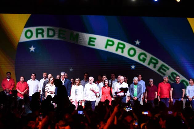 SaO PAULO, SP - 02.08.2026: CONVENcaO NACIONAL DO PT - Luiz Inacio Lula da Silva (PT) President and candidate for re-election, participates in the National Convention of the Workers& 39; Party (PT), to officially announce his name in the presidential race in the 2026 elections, this Sunday (2), at Expo Center Norte, in Sao Paulo, SP. x2992582x  RobertoxCasimiro