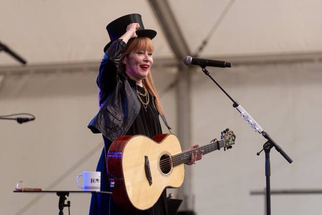 Suzanne Vega in concert at Cambridge Folk Festival at Cherry Hinton Hall Park in Cambridge, UK on 02 August 2026 Suzanne Vega performing with Suzanne Vega in concert at Cambridge Folk Festival at Cherry Hinton Hall Park in Cambridge, UK on 02 August 2026, Credit:Stephen Keable Avalon UK, Cambridgeshire, Cambridge, Cherry Hinton Hall Park  Copyright: xStephenxKeablex xAvalonx 1120336345