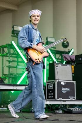 August 2, 2026, Chicago, Illinois, USA: CRUZ BECKHAM during the Lollapalooza Music Festival at Grant Park in Chicago, Illinois Chicago USA  - ZUMAs135 20260802_zap_s135_004 Copyright: xDanielxDeSloverx