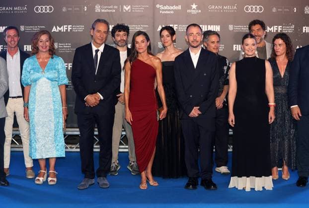 The Queen presides over the closing ceremony of the 16th edition of the Atlàntida Mallorca Film Fest 2025 Queen Letizia at the closing ceremony of the 16th edition of the Atlàntida Mallorca Film Fest 2025 , on 2 August 2026, in Palma de Mallorca (Balearic Islands, Spain). The festival was launched 16 years ago as Spain’s first online film festival, with a clear mission: to introduce the public to the best international films that did not find a place in cinemas. FILM. 02 Aug 2026 Pictured: Queen Letizia alongside Francine Armengol, Rodrigo Sorogoyen, Victoria Luego, Javier Bardem and Jaume Ripoll during the closing ceremony of the 16th edition of the Atlàntida Mallorca Film Fest 2025 , on 2 August 2026, in Palma de Mallorca (Balearic  Copyright: xThexMegaxAgencyxEuropaxPressx xMEGAx
