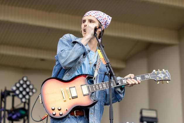 August 2, 2026, Chicago, Illinois, USA: CRUZ BECKHAM during the Lollapalooza Music Festival at Grant Park in Chicago, Illinois Chicago USA  - ZUMAs135 20260802_zap_s135_005 Copyright: xDanielxDeSloverx