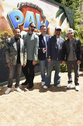 AJ McLean, Nick Carter, Kevin Richardson, Howie Dorough , Brian Littrell at arrivals for PAW PATROL: THE DINO MOVIE Global Premiere, Paramount Theater, Los Angeles, CA, August 02, 2026. Photo By: Elizabeth Goodenough Everett Collection PAW PATROL: THE DINO MOVIE Global Premiere PUBLICATIONXNOTxINxCANxCHNxFRAxITAxJPNxNORxPOLxRUSxESPxUKxUSA