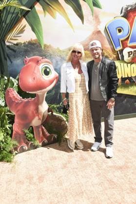 Leighanne Littrell, Brian Littrell at arrivals for PAW PATROL: THE DINO MOVIE Global Premiere, Paramount Theater, Los Angeles, CA, August 02, 2026. Photo By: Elizabeth Goodenough Everett Collection PAW PATROL: THE DINO MOVIE Global Premiere PUBLICATIONXNOTxINxCANxCHNxFRAxITAxJPNxNORxPOLxRUSxESPxUKxUSA