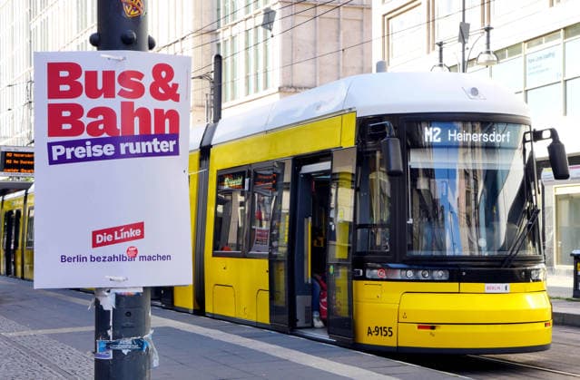 02.07.2026, Berlin - Deutschland. Wahlplakate zur Wahl in Berlin im September 2026. *** July 2, 2026, Berlin, Germany: Campaign posters for the September 2026 election in Berlin