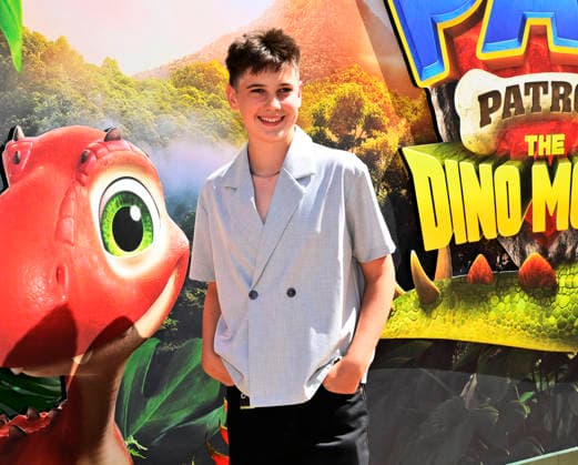 Cast member Henry Bolan attends the global premiere of the computer animated animal adventure Paw Patrol: The Dino Movie at the Paramount Picture Studio lot in Los Angeles on Sunday, August 2, 2026. Storyline: The Paw Patrol lands on a mysterious dinosaur island after a storm, where they meet Rex, a stranded pup. When Humdinger s reckless mining triggers a volcano, the team faces their biggest rescue mission yet to save the island.  LAP2026080203 JIMxRUYMEN