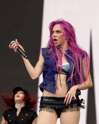 August 2, 2026, Chicago, Illinois, USA: Slovak singer ADELA (ADELA JERGOVA) during the Lollapalooza Music Festival at Grant Park in Chicago, Illinois Chicago USA  - ZUMAs135 20260802_zap_s135_034 Copyright: xDanielxDeSloverx