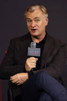 Nolan, Damon, Theron, Thomas attend press conference for The Odyssey in Seoul British-American director Christopher Nolan speaks during a press conference for the film The Odyssey in Seoul, South Korea, on August 03, 2026. The epic fantasy, based on Homer s ancient Greek poem, follows the hero Odysseus on his perilous journey home after the Trojan War. Seoul South Korea  Copyright: xMatrixxImages JungxUi-Chelx
