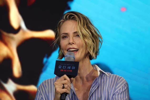 Nolan, Damon, Theron, Thomas attend press conference for The Odyssey in Seoul Actress Charlize Theron speaks during a press conference for the film The Odyssey in Seoul, South Korea, on August 03, 2026. The epic fantasy, based on Homer s ancient Greek poem, follows the hero Odysseus on his perilous journey home after the Trojan War. Seoul South Korea  Copyright: xMatrixxImages JungxUi-Chelx