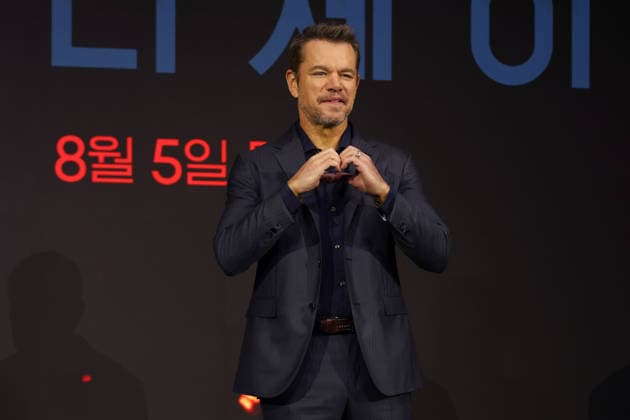 Nolan, Damon, Theron, Thomas attend press conference for The Odyssey in Seoul American actor Matt Damon poses for photos during a press conference for the film The Odyssey in Seoul, South Korea, on August 03, 2026. The epic fantasy, based on Homer s ancient Greek poem, follows the hero Odysseus on his perilous journey home after the Trojan War. Seoul South Korea  Copyright: xMatrixxImages JungxUi-Chelx